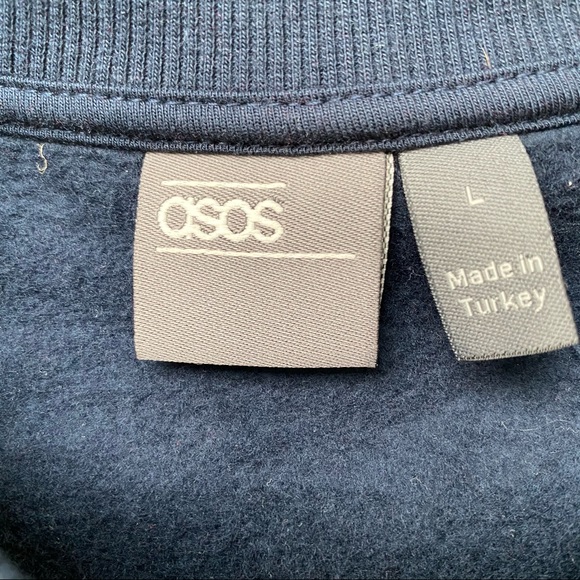 🍄 3/$30 ASOS Zip Cotton Bomber Jacket - Picture 11 of 13